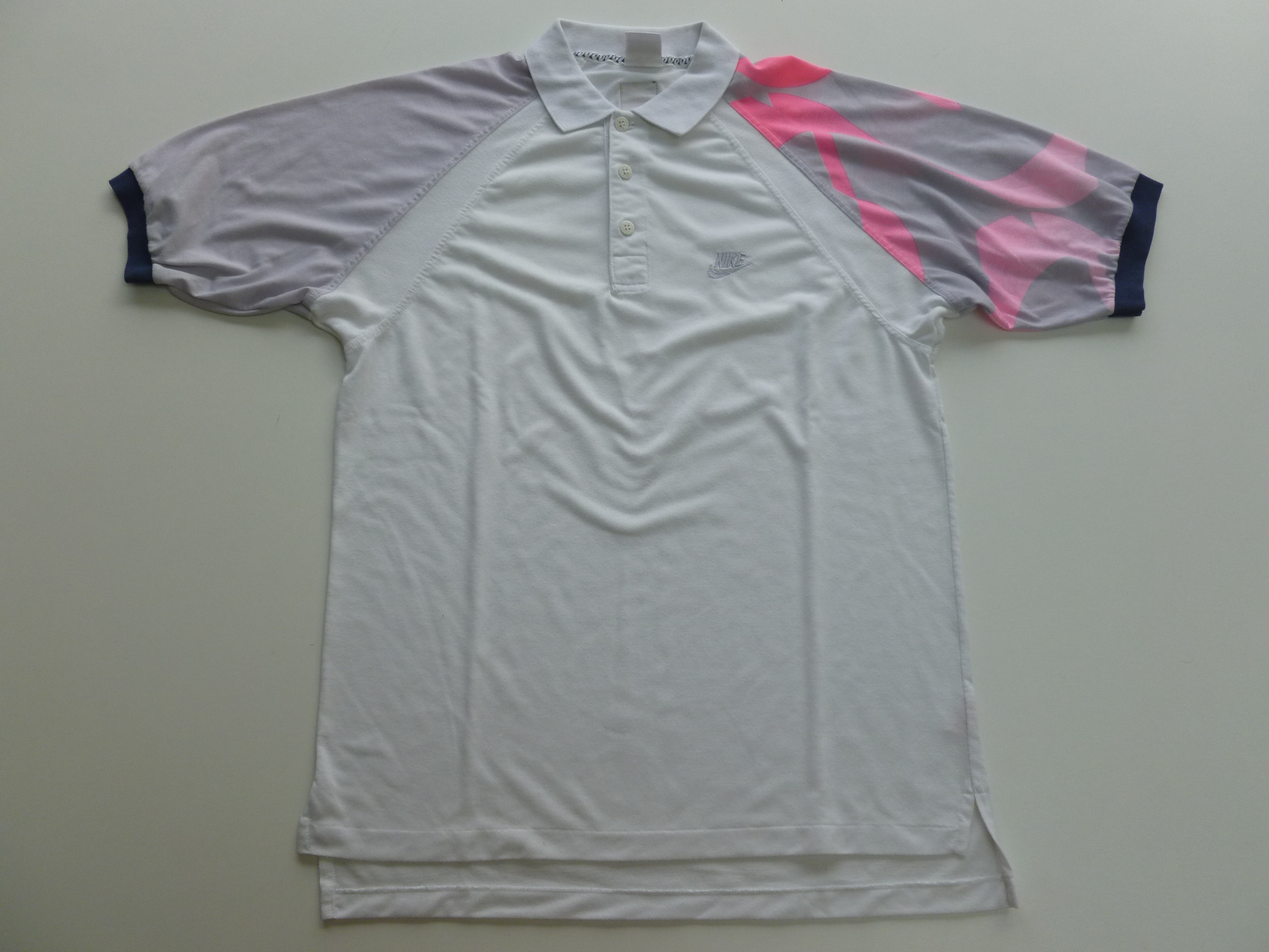 Polo 1985 white bande