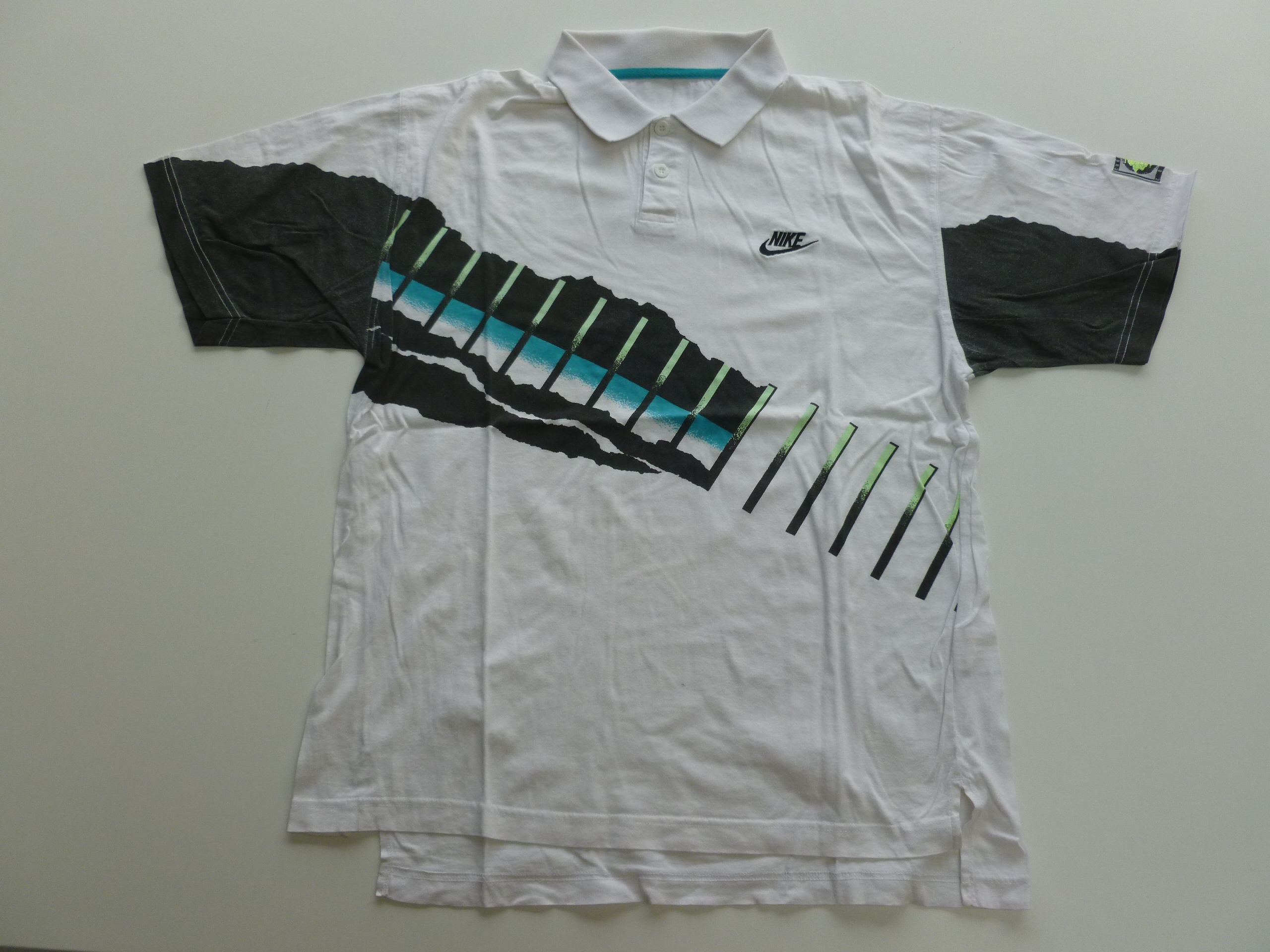 Polo 1985 white bande