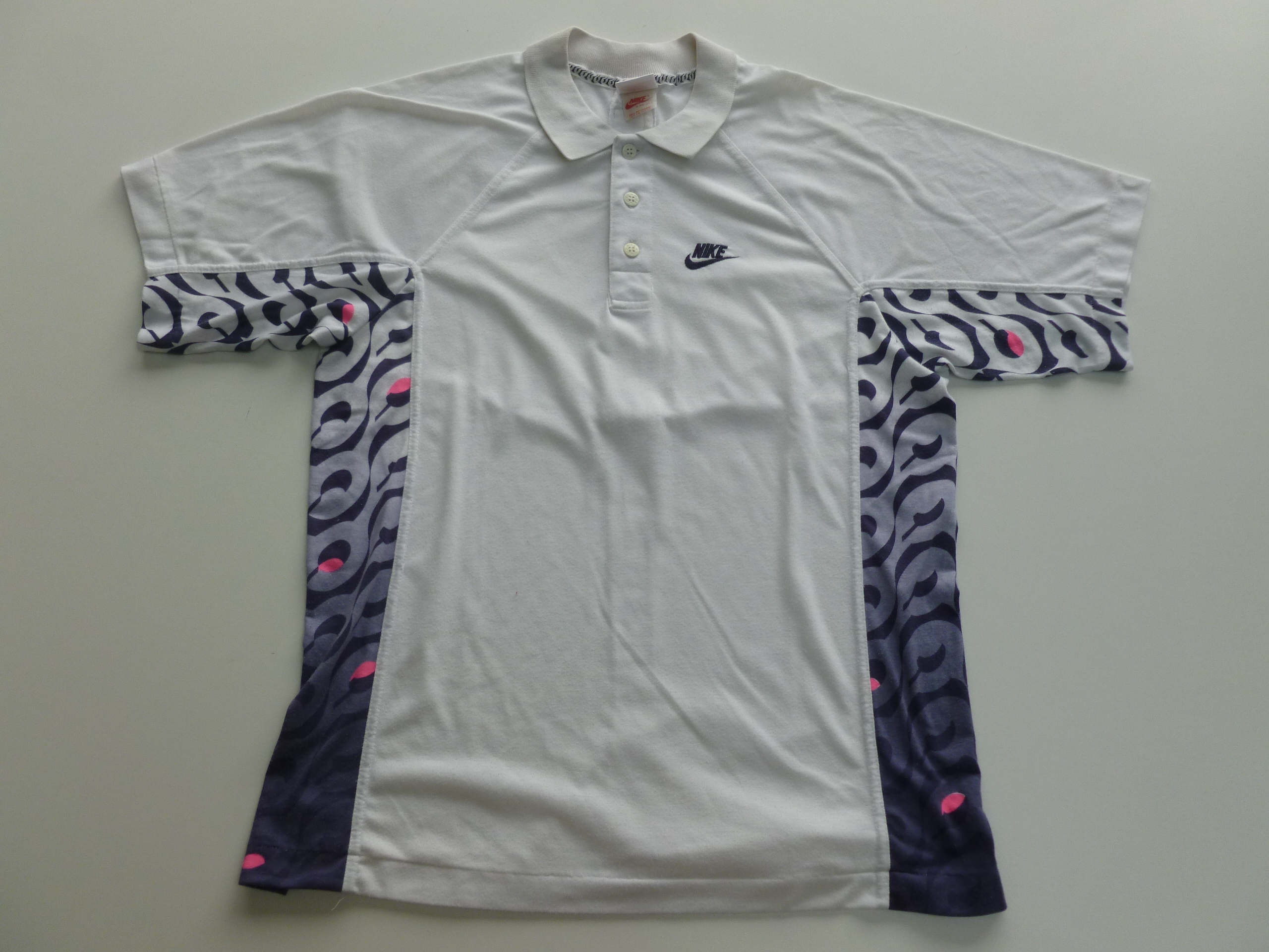 Polo 1985 white bande