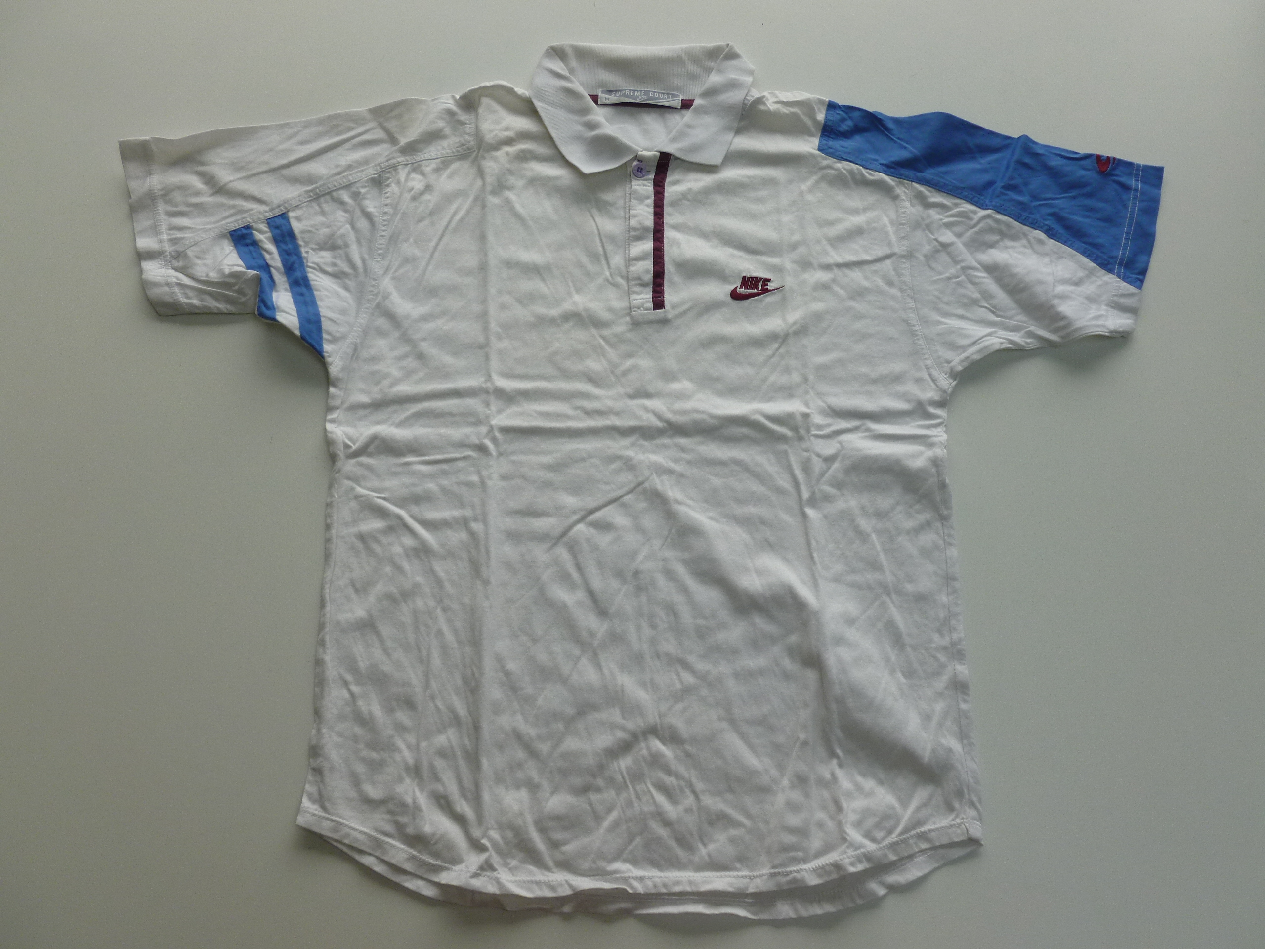 Polo 1985 white bande