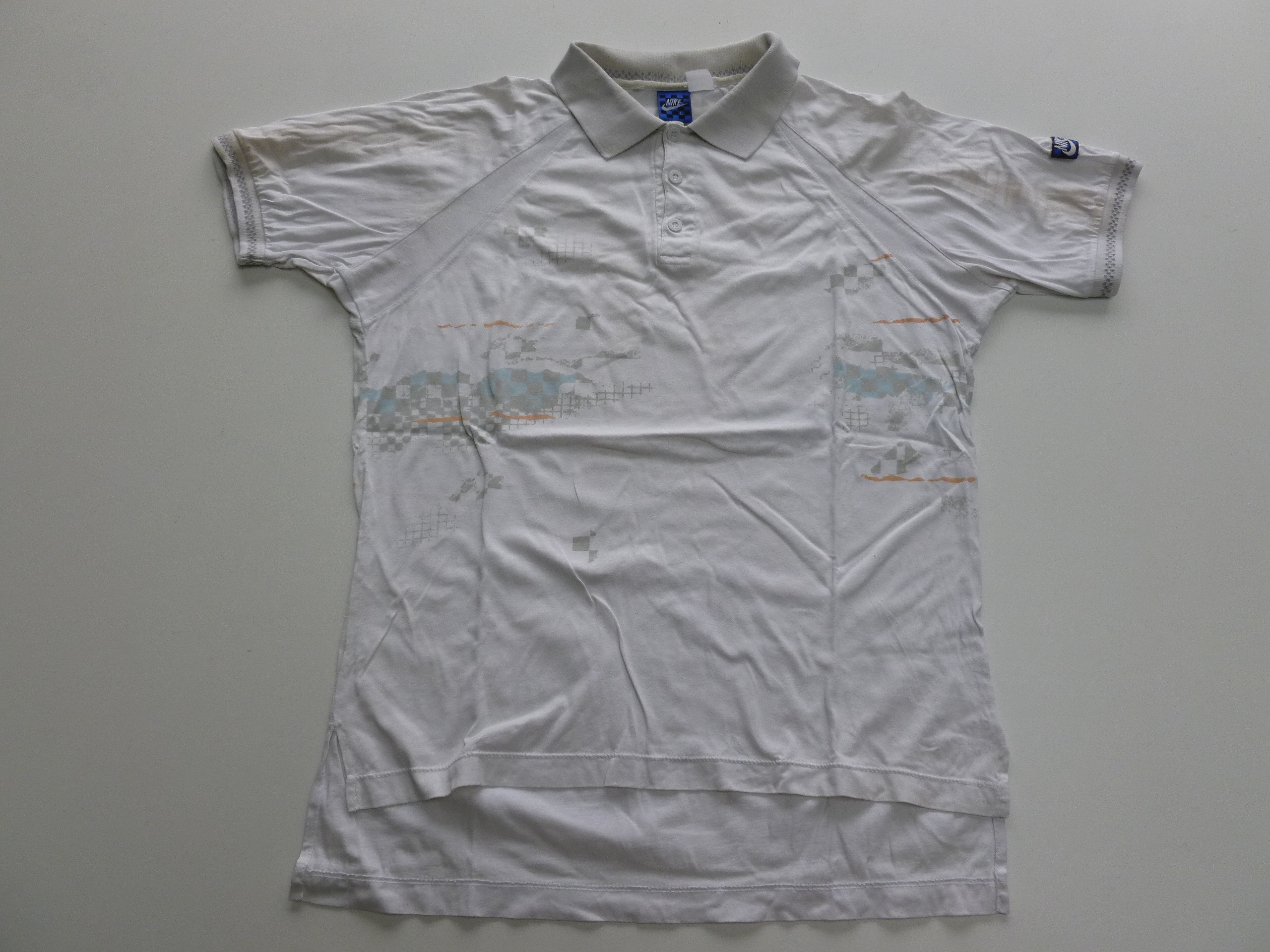 Polo 1985 white bande